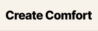 Create Comfort